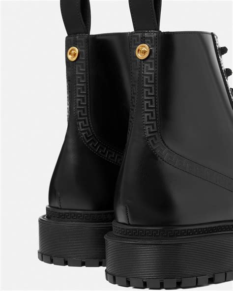 versace gogo boots|versace greca boots.